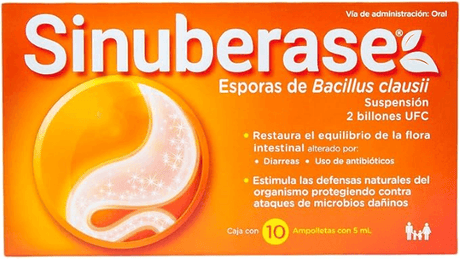 Sinuberase Suspension 5 Ml Ampulas Con 10