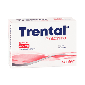 Trental 400 Mg Con 30 Grageas