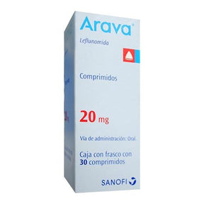 Arava 20 Mg Con 30 Comprimidos