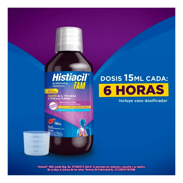 Histiacil Fam Adulto Jarabe 140 Ml