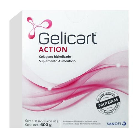 Gelicart Action 600 Gr Con 30 Sobres