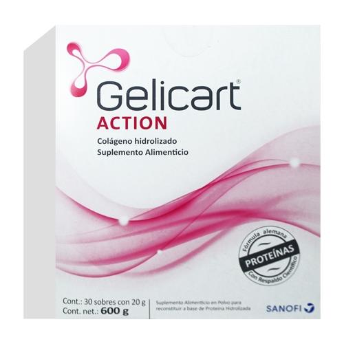 Gelicart Action 600 Gr Con 30 Sobres
