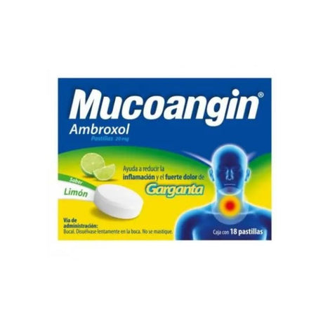 Mucoangin Limon 20 Mg Con 18