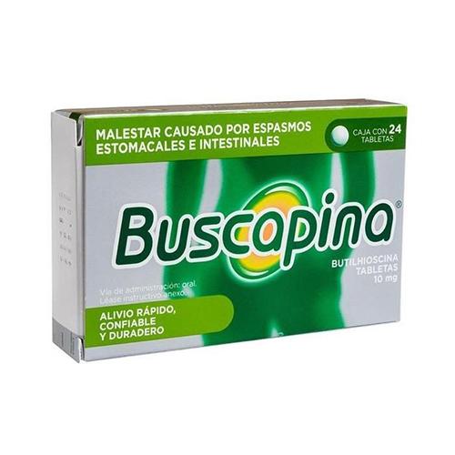 Buscapina 10 Mg Con 24 Tabletas