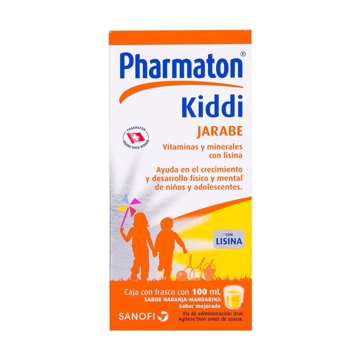 Kiddi Pharmaton Naranja Jarabe 100 Ml