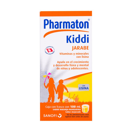 Kiddi Pharmaton Naranja Jarabe 100 Ml