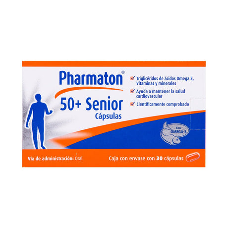 Pharmaton 50+ Senior Con 30 Capsulas