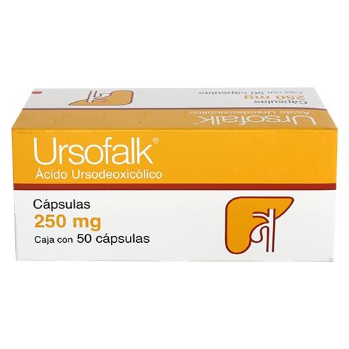 Ursofalk 250 Mg Con 50 Capsulas