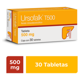 Ursofalk T500 500 Mg Con 30 Tabletas
