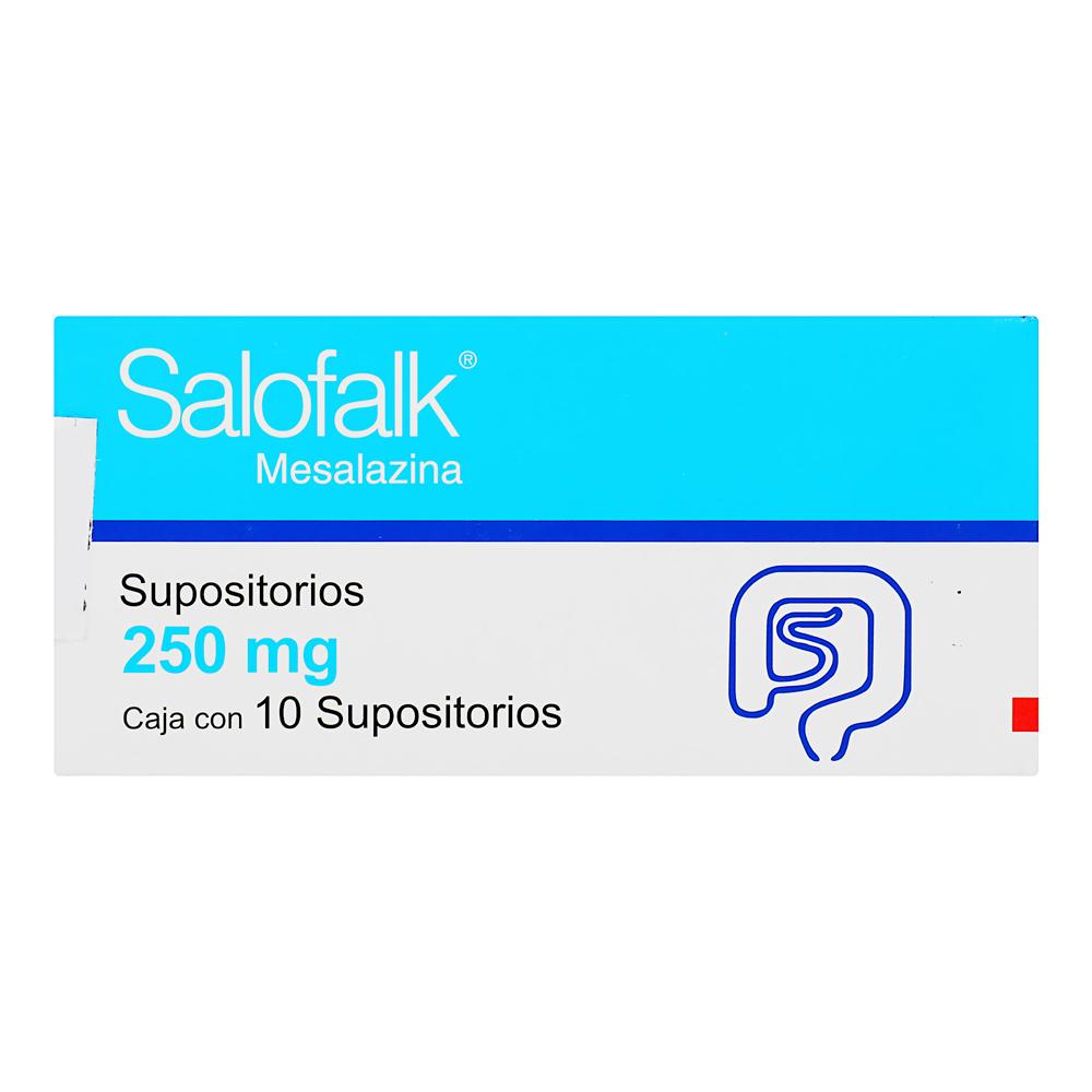 Salofalk 250 Mg Sup Con 10