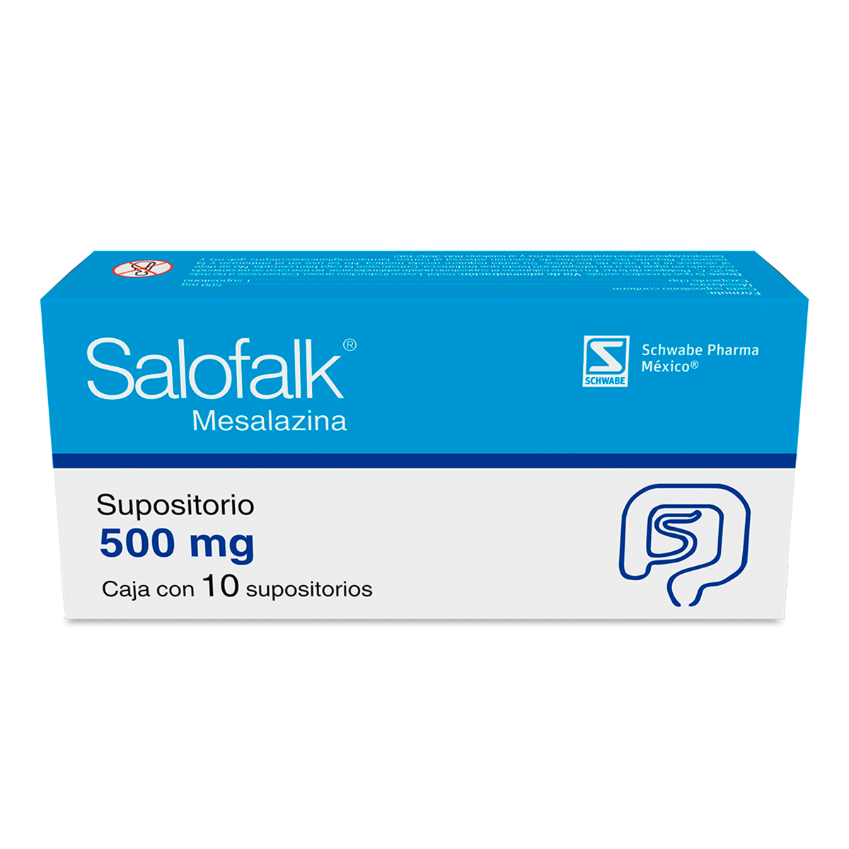 Salofalk 500Mg 10 Supositorios