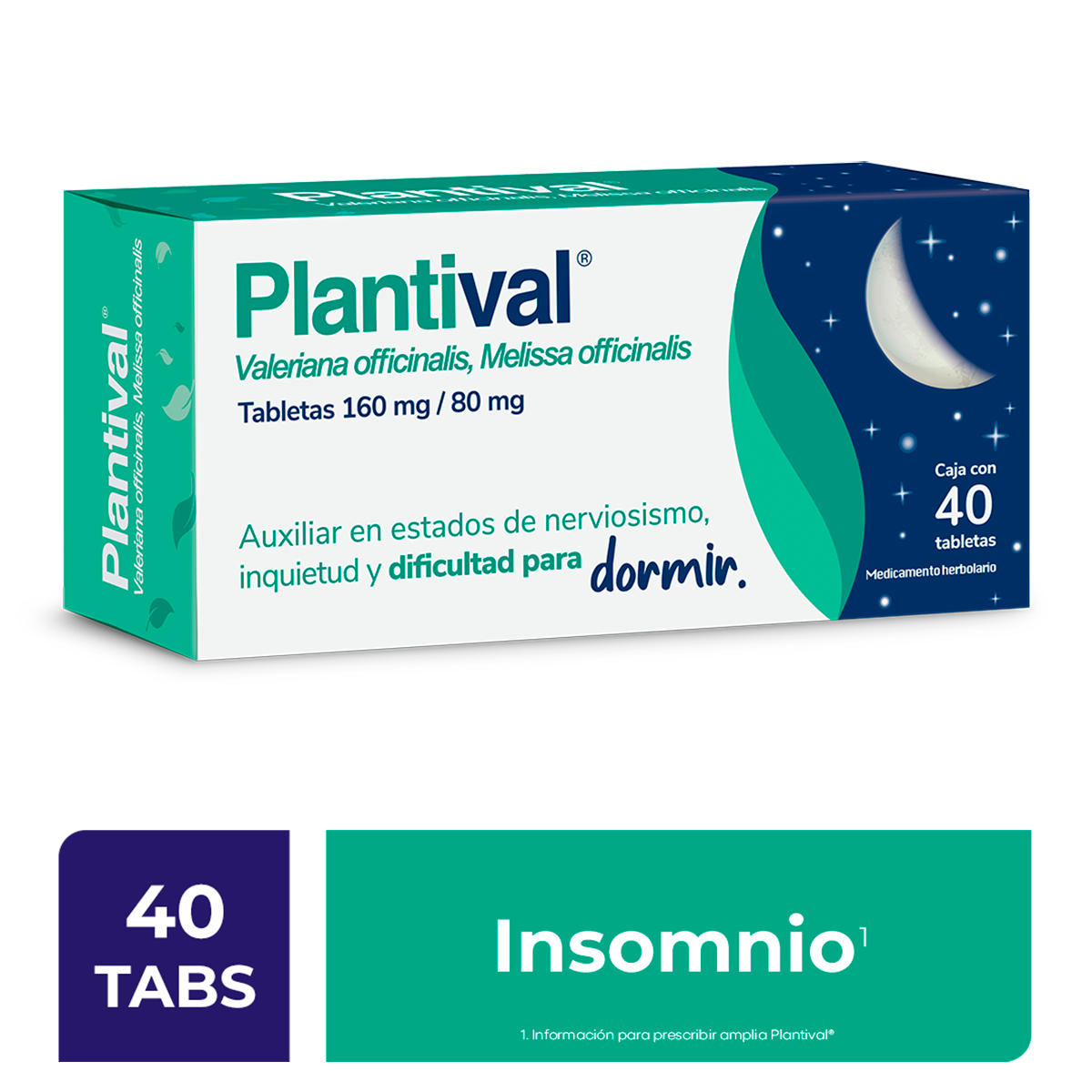 Plantival Con 40 Grageas