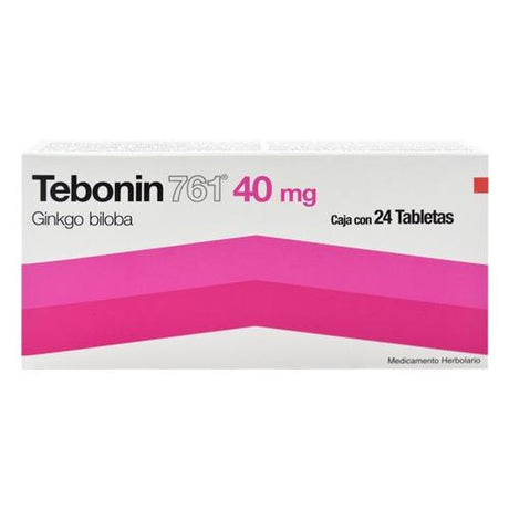 Tebonin 761 40 Mg Con 24 Comprimidos