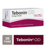 Tebonin Od 240 Mg Con 28 Tabletas