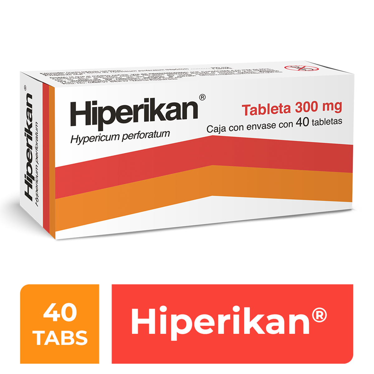 Hiperikan 300 Mg Con 40 Grageas