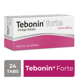Tebonin Forte 80 Mg Con 24 Grageas