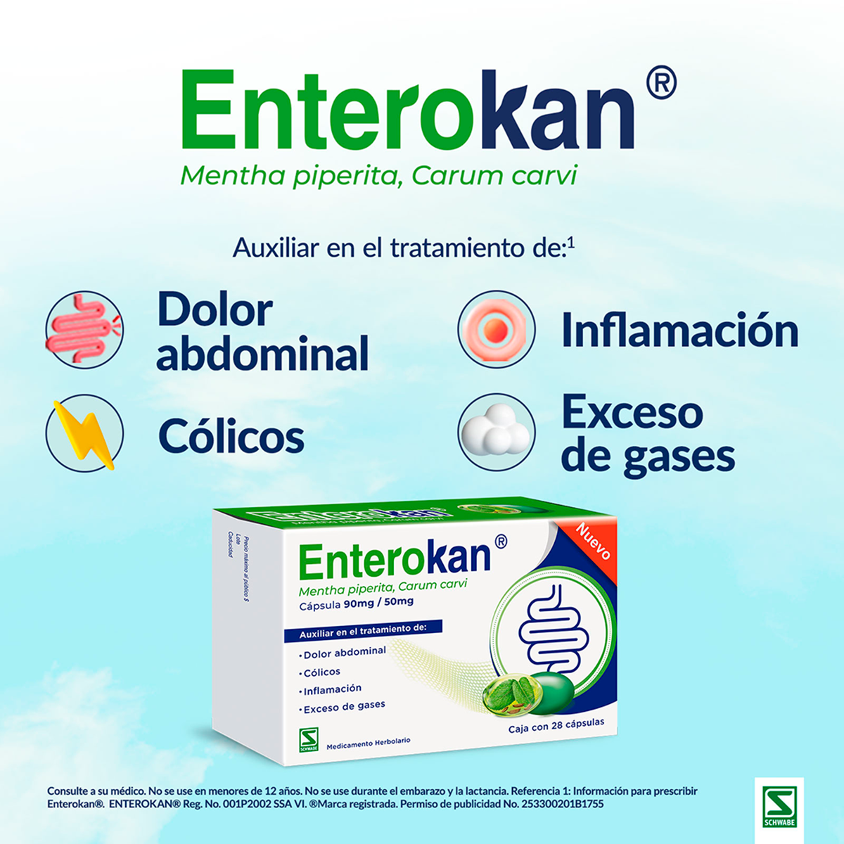 Enterokan 28 Capsulas