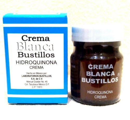 Bustillos Hidroquinona Crema Blanca 40 Gr