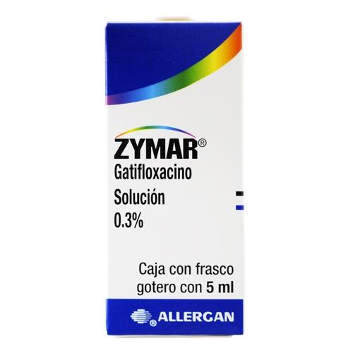 Zymar Oftalmico Solución 5 Ml