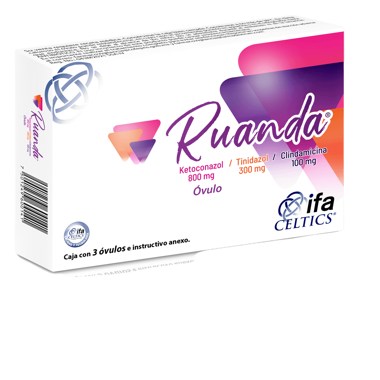 Ruanda 800 / 300 / 100 Mg 3 Ov