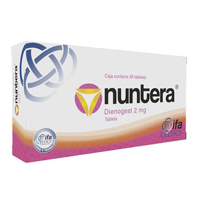 Nuntera 2 Mg Con 28 Tabletas