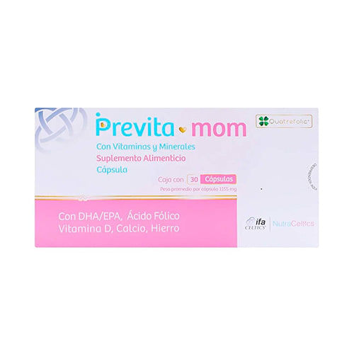 Previta Mom Sup Alim Con 30 Capsulas