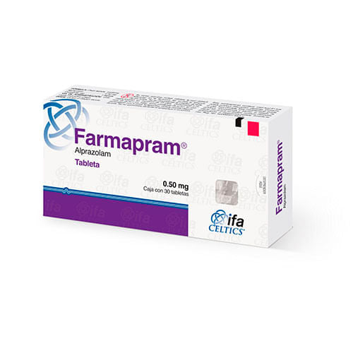Farmapram 0.50 Mg Con 30 Tabletas