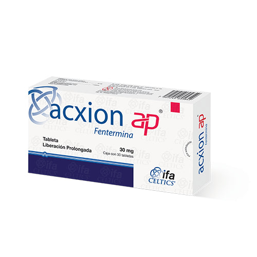 Acxion Ap 30 Mg Con 30 Tabletas