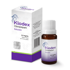 Klodex Solución 2.5 Mg Frasco 10 Ml