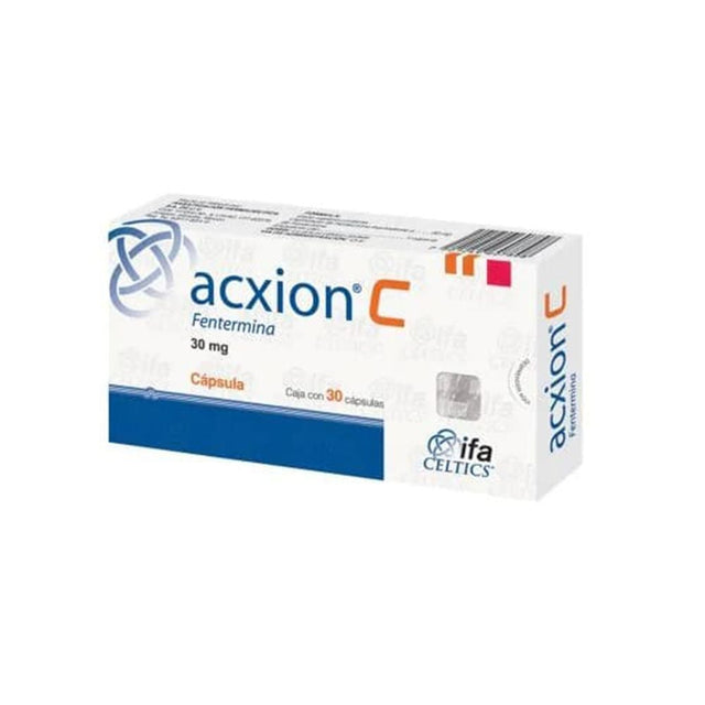 Acxion C 30 Mg Con 30 Capsulas