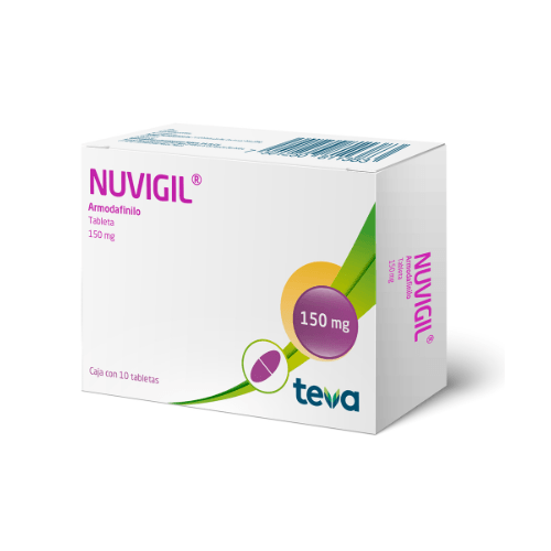 Nuvigil Armodafinilo 150 Mg Con 10 Tabletas