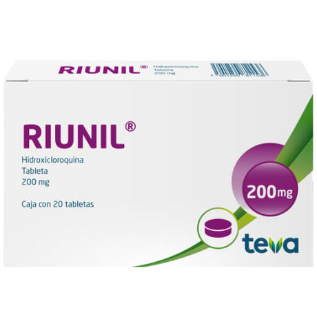 Riunil 200 Mg Con 20 Tabletas