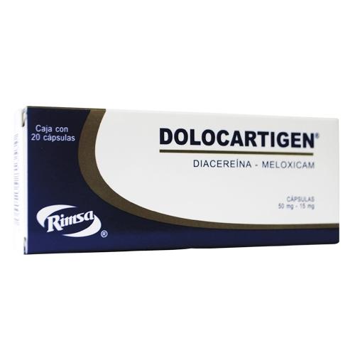 Doloción Artigen 50 Mg / 15 Mgcon 20 Capsulas