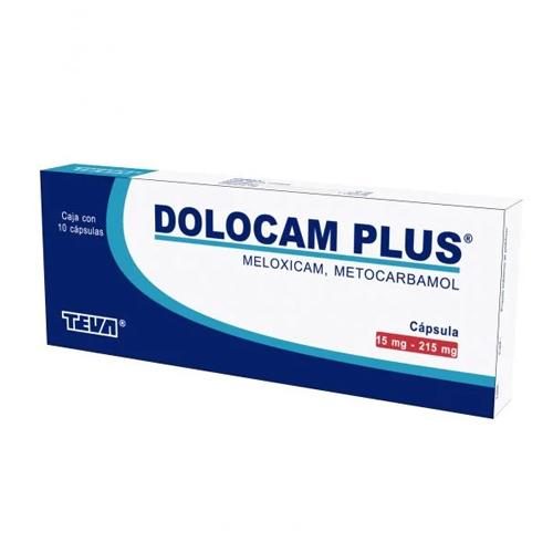 Doloción Am Plus 15 Mg / 215 Mg Con 10 Capsulas