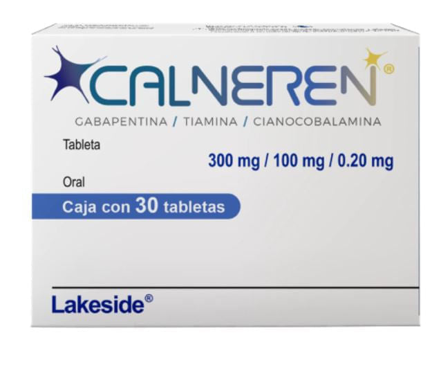 Calneren 300 Mg / 100 Mg / 0.20 Mg Con 30 Tabletas