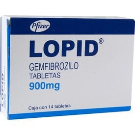 Lopid 900 Mg Con 14 Tabletas