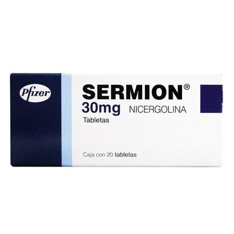 Sermion 30 Mg Con 20 Grageas