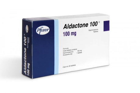 Aldactone 100 Mg Con 30 Tabletas