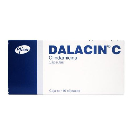 Dalacin-C 300 Mg Con 16 Capsulas