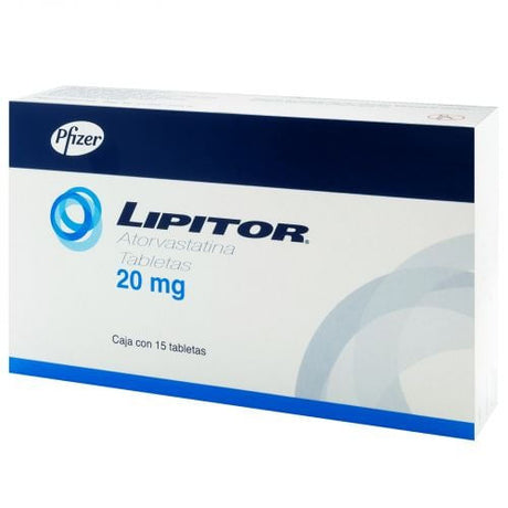 Lipitor 20 Mg Con 15 Tabletas