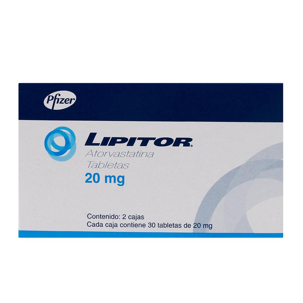 Lipitor 20 Mg Con 30 Tabletas Duo