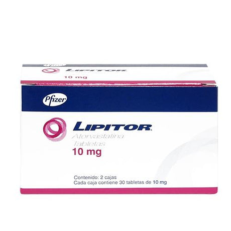 Lipitor 10 Mg Con 30 Tabletas Duo