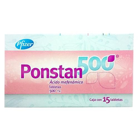 Ponstan-500 Con 15 Tabletas