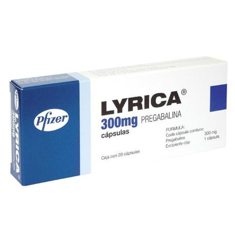 Lyrica 300 Mg Con 28 Capsulas