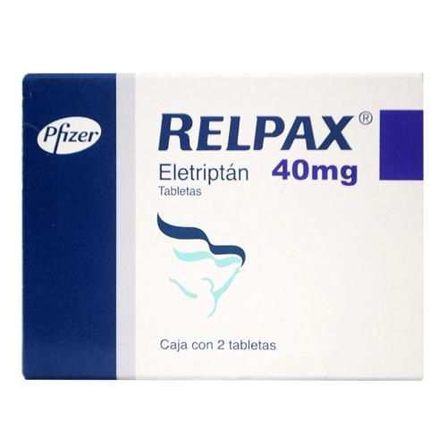 Relpax 40 Mg Con 2 Tabletas