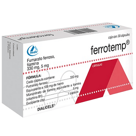 Ferrotemp Con 30 Capsulas