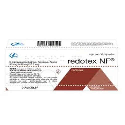 Redotex Nf 500 Mg Con 30 Capsulas