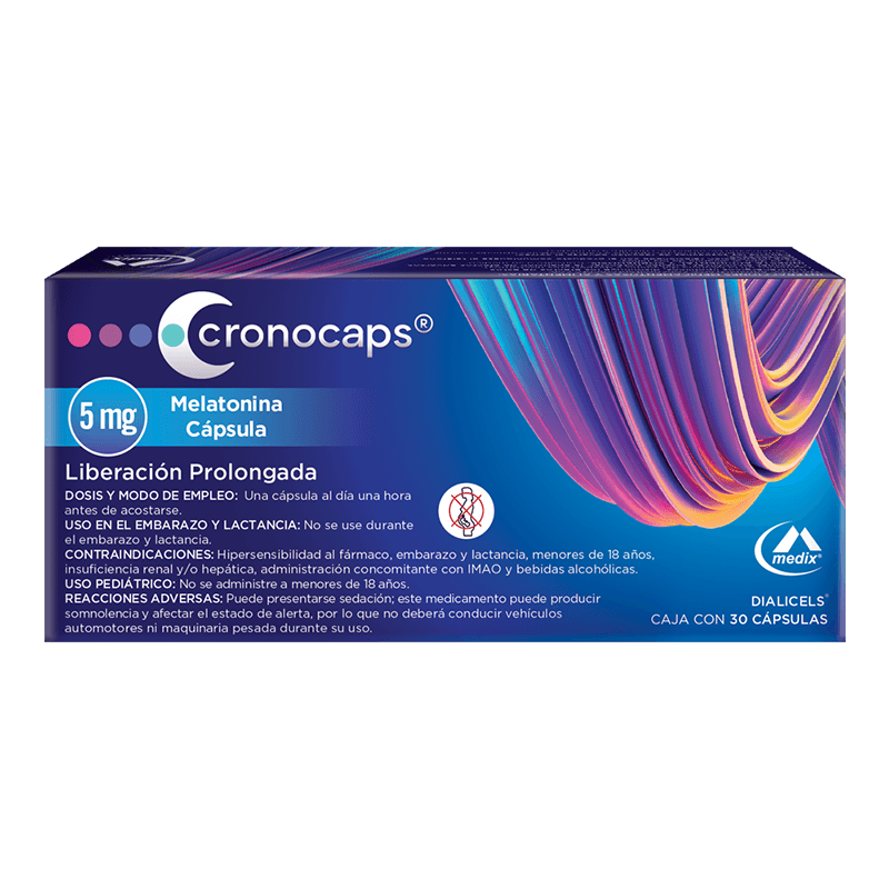 Cronocapsulas 5 Mg Con 30 Capsulas