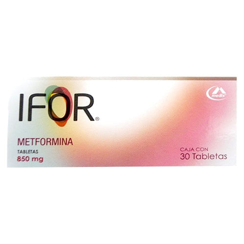 Ifor 850 Mg Con 30 Tabletas