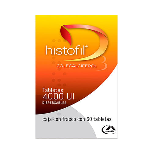 Histofil 4000 Ui Frasco Con 60 Tabletas